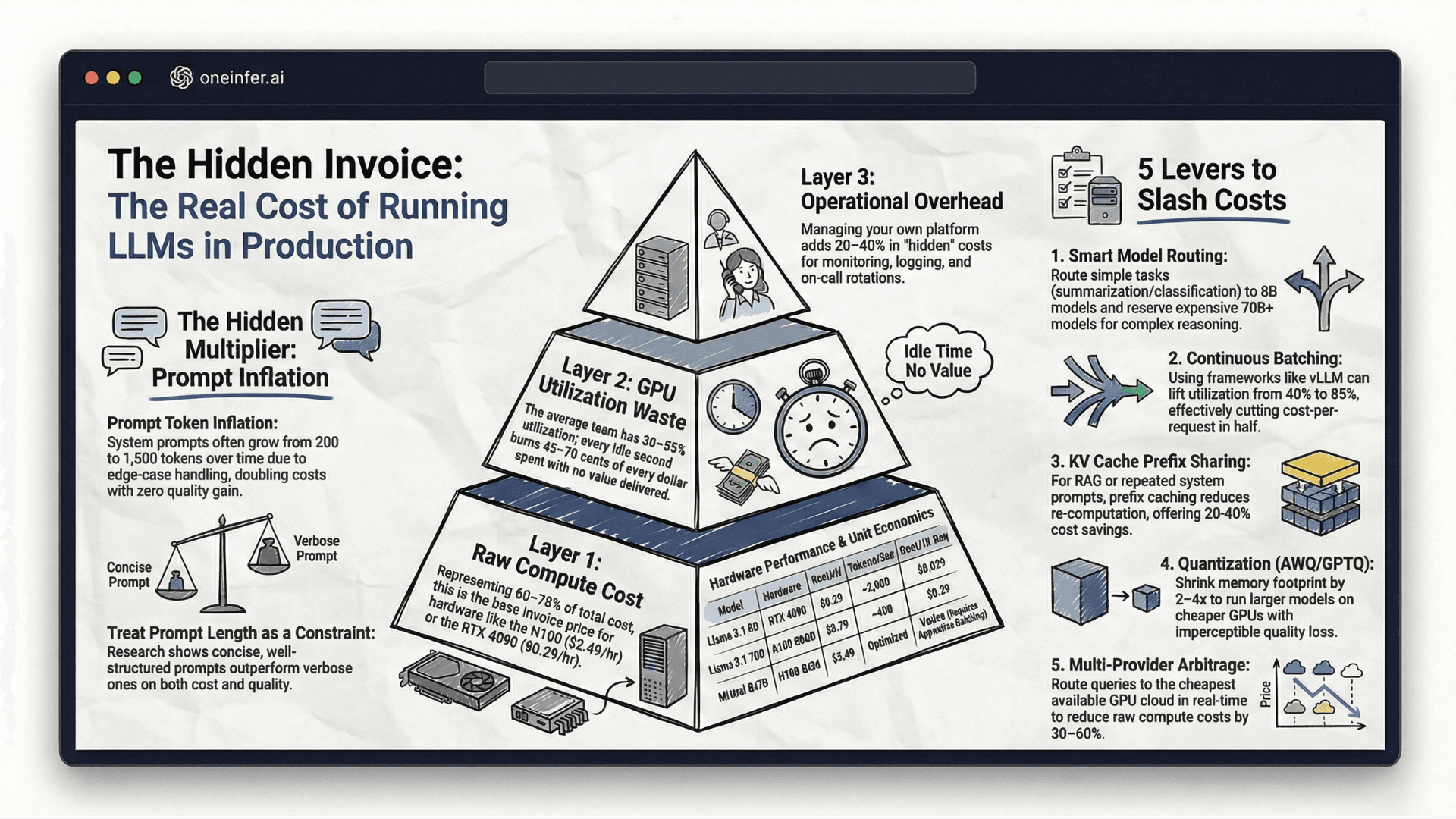 The Real Cost of Running LLMs in Production (With Numbers)